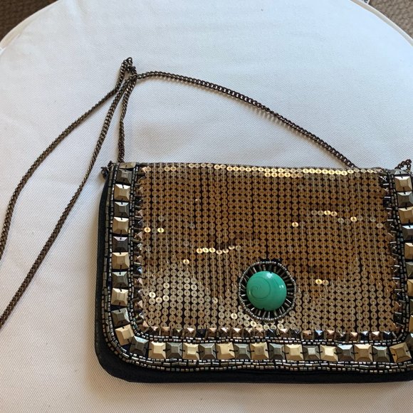 Sequin Cross Body Purse - Picture 3 of 4